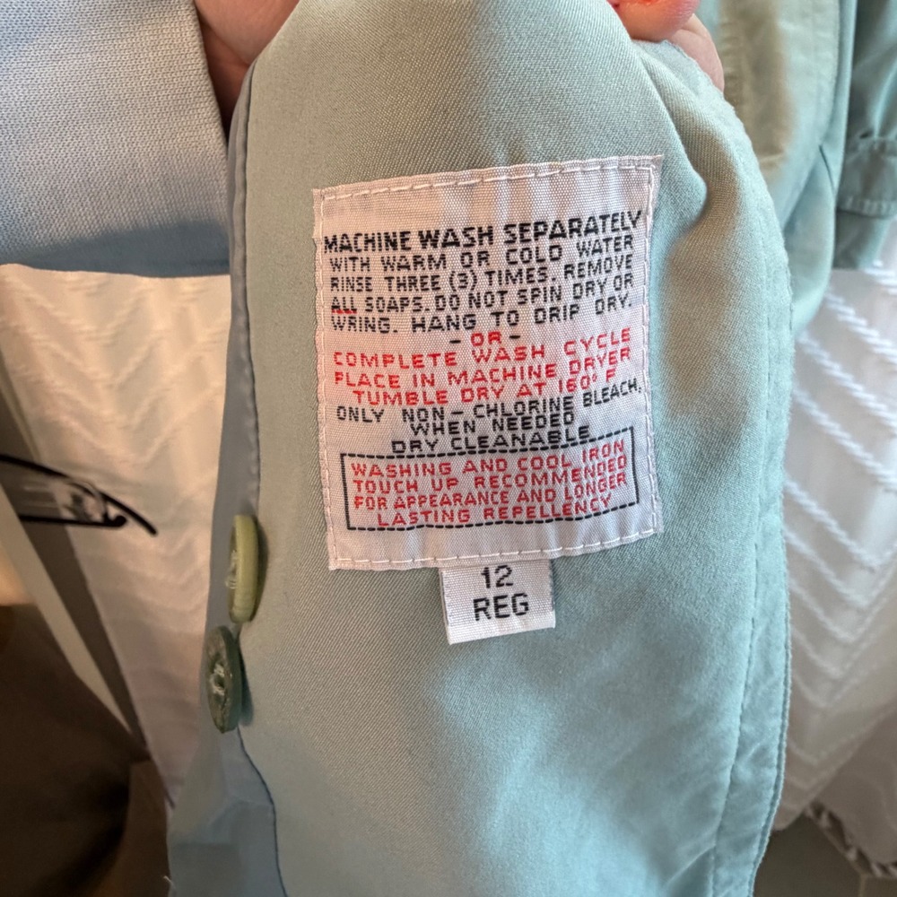 Avenue Sage Green Women's Trench Coat - Picture 4 of 4